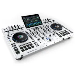 Denon DJ Prime 4+ Profesyonel DJ Controller (White Edition